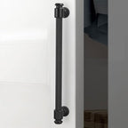 10 Pack 7-1/2 inch(192mm) Matte Black Kitchen Cabinet Handles Cabinet Pulls Black Drawer Pulls Kitchen Cabinet Hardware