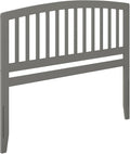 AFI Richmond Queen Size Headboard with Attachable Charger in Grey
