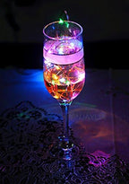 ANJAYLIA Fairy Lights, Multicolor 16.5Ft/5M 50leds Bright String Light Party Home Valentine's Day Festival Decorations Battery Operated Lights(RGB)