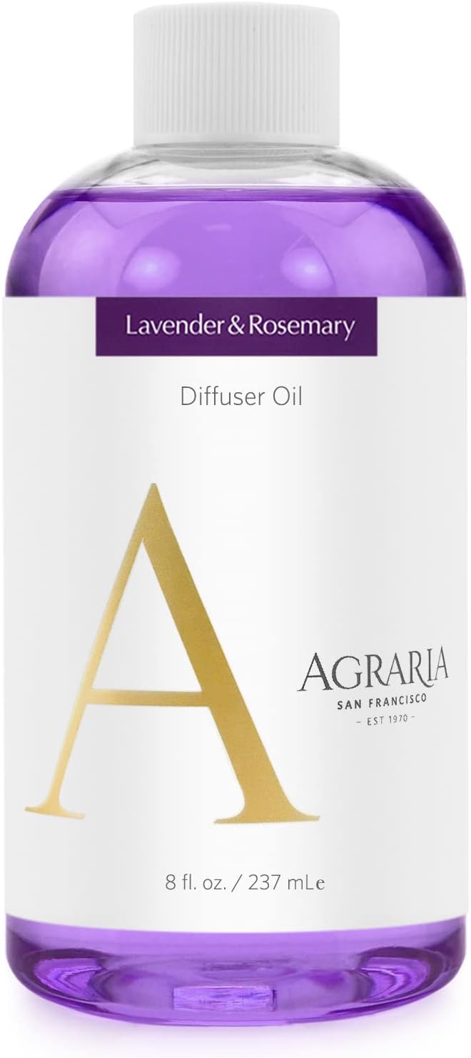 AGRARIA Reed Diffuser Refill, Scented Oil Home Fragrance, Reed Oil Diffuser Gift Set for All Occasions
