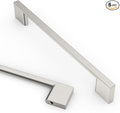 Asidrama 6 Pack 6.3 Inch(160mm) Brushed Satin Nickel Kitchen Cabinet Handles, Cabinet Pulls Kitchen Cabinet Hardware for Cupboard Drawer Pulls