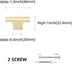15 Pack Kitchen Cabinet Knobs Brushed Gold Cabinet Knobs Drawer Knobs Solid Kitchen Hardware