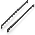 Ravinte 20 Pack 18 Inch Kitchen Square Cabinet Handles Matte Black Pulls Black Drawer Pulls Kitchen Cabinet Hardware Handles