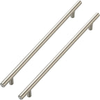 JOY DECOR 45 Pack Cabinet Handles, Brushed Nickel Cabinet Pulls, 10 in Hole Center Kitchen Cabinet Handles, Stainless Steel T Bar Handles for Dresser Drawers