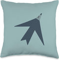Cute Scandinavian Animals Designs Chic Scandinavian Bird Minimalism Throw Pillow, 16x16, Multicolor