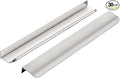 Ravinte Hardware 30 Pack Silver Cabinet Handles, 11.8 Inch (300mm) Finger Edge Pulls, 8.8 Inch Hole Center, Finger Pulls for Cabinets