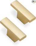 20 Pack Kitchen Cabinet Knobs Brushed Gold Cabinet Knobs Drawer Knobs Solid Kitchen Hardware