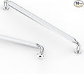 Asidrama 10 Pack 10 Inch(254mm) Polished Chrome Kitchen Cabinet Handles, Cabinet Pulls Kitchen Cabinet Hardware for Cupboard Drawer Pulls