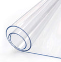 48 x 120 Inch Clear Plastic Dining Table Protector Desk Pad Mat Wooden Furniture Coffee Glass End Side Countertop Banquet Dinner Bar Tablecloth Top Protection Cover Waterproof Rectangular PVC Vinyl