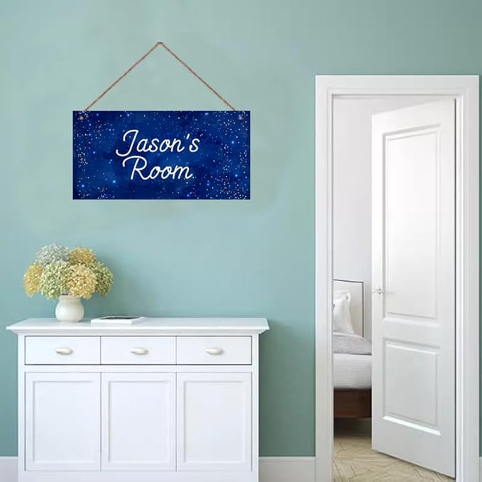 Personalized Universe Sign Stars Wall Art Decor For Kids Room Decoration Nursery Decor Space Party Decorations For Little Man Cave Space Theme Wall Art Decor For Boys Room Girls Bedroom