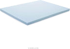 LUCID 3-inch Ventilated Gel Memory Foam Mattress Topper - King