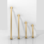 10 Pack Champagne Bronze Cabinet Pulls 7.5 Inch(192mm) Kitchen Cabinet Handles Solid Zinc Alloy Cabinet Hardware Drawer Pulls