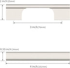 Asidrama 20 Pack 3 Inch(76mm) Brushed Satin Nickel Kitchen Cabinet Handles, Cabinet Pulls Kitchen Cabinet Hardware for Cupboard Drawer Pulls