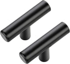 JOY DECOR 55 Pack Cabinet Knobs, Black Cabinet Handles, 2in Kitchen Cabinet Knobs, Single Hole Drawer Knobs for Dresser Drawers