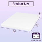 PayLessHere 6 Inch Gel Memory Foam Mattress Queen Size Bamboo Charcoal Infused Mattress in a Box Medium-Firm Pressure Relief&Temperature Regulation CertiPUR-US Certified,Fiberglass Free,White