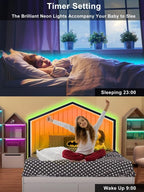 48ft RGB LED Neon Rope Lights with App, Remote Control, IP65 Waterproof Neon Light Strip Outdoor Indoor, DIY Design Flexible Led Strip Lights for Bedroom Essentials, Gaming Accessories