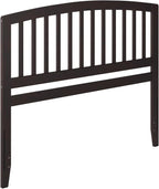 AFI Richmond Queen Size Headboard with Attachable Charger in Espresso