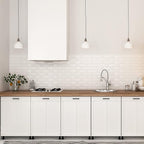 Ravinte 32 Pack 4-1/2 Inch Square Cabinet Handles - Matte Black Pulls for Kitchen Drawers, Cabinets, Cupboards - Hardware Handles