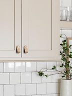 Khaki Leather Drawer Pulls 12 Pack Leather Handles Cabinet knobs for Kitchen Cabinet Drawers Bathroom Dressers