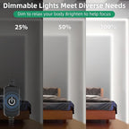 Lamomo LED Neon Lights, 32.8ft White Dimmable LED Rope Lights, 24V Waterproof LED Strip Lights, Silicone 6000K Flexible Neon Light Strip for Bedroom Indoor Home Decor (Power Adapter Included)