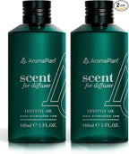 AromaPlan Hotel Scents Lifestyle Air 5 Fl Oz (2 Pack), Luxury Aroma & Hotel Fragrance Diffuser Oil- Hotel Diffuser Oil for Aromatherapy- USA Made, Bigger Bottle, Bolder Aroma & Longer Lasting