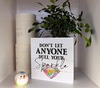 Inspirational Wood Signs - Rustic Home & Office Decor, Kids & Classroom Sparkle Signs