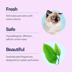 Aera True Loves Wildrose Rains - Deodorizing Home Fragrance Scent Refill for Pet Odor - Notes of Green Leaves, Rose Petal & Water Lily - 12.5mL - For Use With Aera Diffuser (Sold Separately)