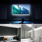 24V COB LED Strip Light, 16.4ft Touch Dimmable LED Light Strip, High Density Flexible White Tape Lights, CRI90+ LED Lighting for Backlighting for TV, Bedroom, Cabinet, Indoor Decor
