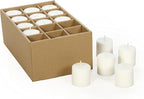 Hosley Set of 240 Unscented White Votive Candles – Bulk Pack, Clean-Burning, Long-Lasting 10-12 Hour Burn Time – Ideal for Weddings, Home Décor, Spa, and Events