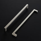 Ravinte 20 Pack 11-5/16 Inch Square Cabinet Handles - Brushed Nickel Stainless Steel Drawer Pulls for Kitchen Hardware