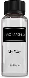 Aroma360 - My Way Fragrance Oil Blend | Hotel Inspired for Luxury Essential Oil Diffusers | Aromatherapy Scent Diffuser Oil | Lush Sandalwood, Warm Cedar, and Delicate Florals. - 120ML