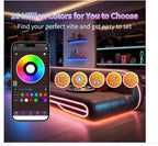 Led Lights for Bedroom 300FT (2 Rolls of 150FT), RGB Led Strip Lights with Music Sync Color Changing, Remote & App Controll Led Lights for Room and Party, Super Long LEDs for Bedroom Ambiant