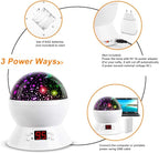 Star Night Light Projector for Kids with Timer - Glow in The Dark Stars and Moon, Best Gift for 1-14 Years Old