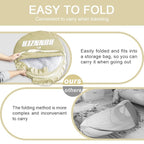 Baby Safety Crib Tent, Pop Up Canopy for Crib to Stop Baby from Climbing Out, Infant Mesh Cover Mosquito Net with Sturdy Frame & Soft Mesh, Beige, (R07-beige)