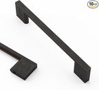 Asidrama 10 Pack 5 Inch(128mm) Oil Rubbed Bronze Kitchen Cabinet Handles, Cabinet Pulls Kitchen Cabinet Hardware for Cupboard Drawer Handles Pulls
