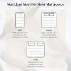 LuxClub King Size Sheets Set, 100% Rayon Derived from Bamboo Cooling Sheets, Breathable & Soft Deep Pocket Up to 16", Hotel Luxury Silky Sheets King Size, White