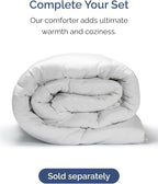 Extra Deep King Sheet Set - 6 Piece Breathable and Cooling Sheets - Hotel Luxury Bed Sheets Set - Easy & Secure Fit - Soft, Wrinkle Free and Comfy Sheets Set - White Sheet Set with Extra Deep Pockets