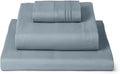 Mellanni Extra Deep Twin XL Sheets - 3 PC Iconic Collection Bedding - Hotel Luxury, Ultra Soft, Cooling Bed Sheets - Wrinkle, Fade, Stain Resistant (Twin Extra Long, Spa Blue)