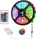 ACONDE Battery Powered LED Strip Lights, Remote Controlled, Multi-Color Changing, DIY Indoor and Outdoor Decoration, 6.56ft/2M
