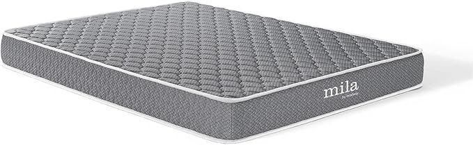 Modway Mila Firm 8" Fiberglass Free Memory Foam Queen Mattress