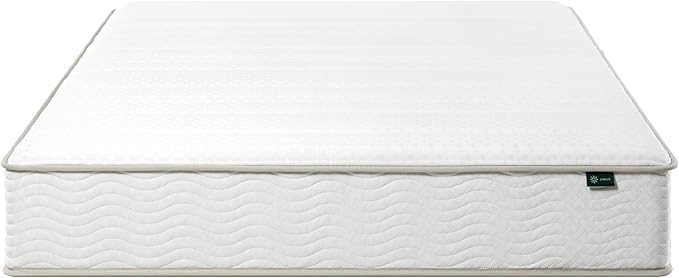 ZINUS 10 Inch Foam and Spring Hybrid Mattress [New Version], Queen, Fiberglass Free, Medium Firmness, Durable Support, Certified Safe Foams & Fabric, Mattress in A Box