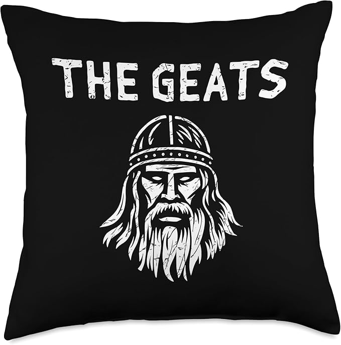The Geats Tribe Scandinavian History Throw Pillow
