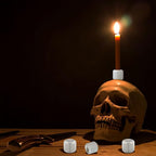 Suclain 20 Pieces 0.7 Inch Chime Candle Holder Small Candle Holders Ceramic Holder for Rituals, Spells, Vigil, Altar, Witchcraft, Wiccan Supplies(White)