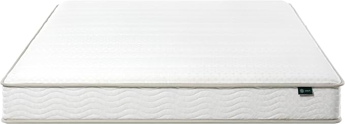ZINUS 6 Inch Foam and Spring RV Mattress, [New Version], Short Queen for RVs, Campers & Trailers, Smaller, More Convenient WonderBox Packaging, Mattress-in-a-Box