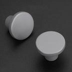 Ravinte 30 Pack Cabinet Knobs Grey Kitchen Cabinet Knobs Round Dresser Drawer Pulls Closet Door Pulls 1-1/5 Inch