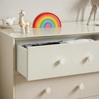 Ravinte 20 Pack Cabinet Knobs White Kitchen Cabinet Knobs Round Dresser Drawer Pulls Closet Door Pulls 1-1/5 Inch