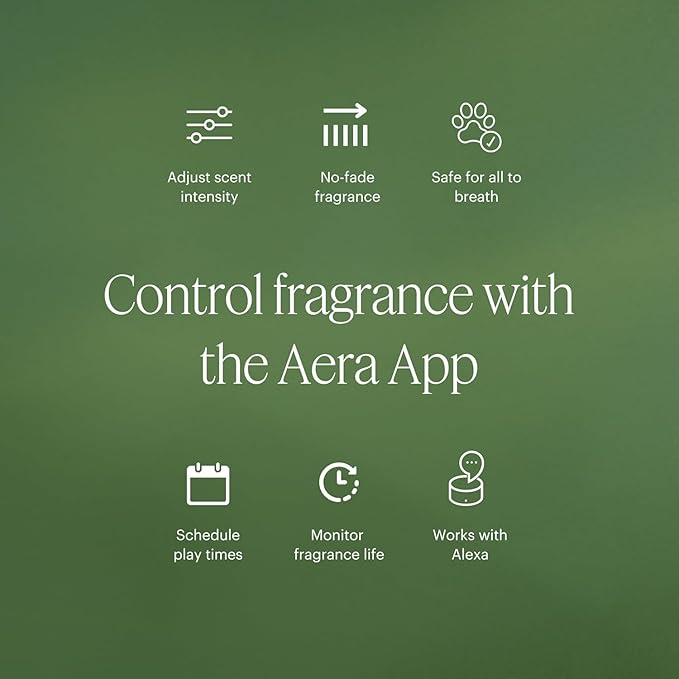 Aera Mini Lavender - Essential Oil for Home - Calming and Meditative Fragrance - Notes of Lavender, Chamomile and Cedar Leaf- Scent Refill - Capsule Size Works with Mini Diffuser