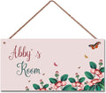Personalized Flowers Decor for Girls Room Lovely Theme Room Decor for Nursery,Beautiful Wall Art Decor for Kids Room Boys Bedroom Little Man Cave