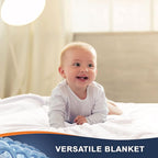 Walensee Fleece Blanket Plush Throw Fuzzy Lightweight (King Size 108x90 White) Super Soft Microfiber Flannel Blankets for Couch, Bed, Sofa Ultra Luxurious Warm and Cozy for All Seasons