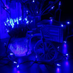 Brizled Blue Christmas Lights, 33ft 100 LED Christmas String Lights, 120V UL Certified Plug-in Xmas Tree Light Connectable Mini Xmas Light Waterproof for Home Party Wedding Indoor Outdoor Decorations